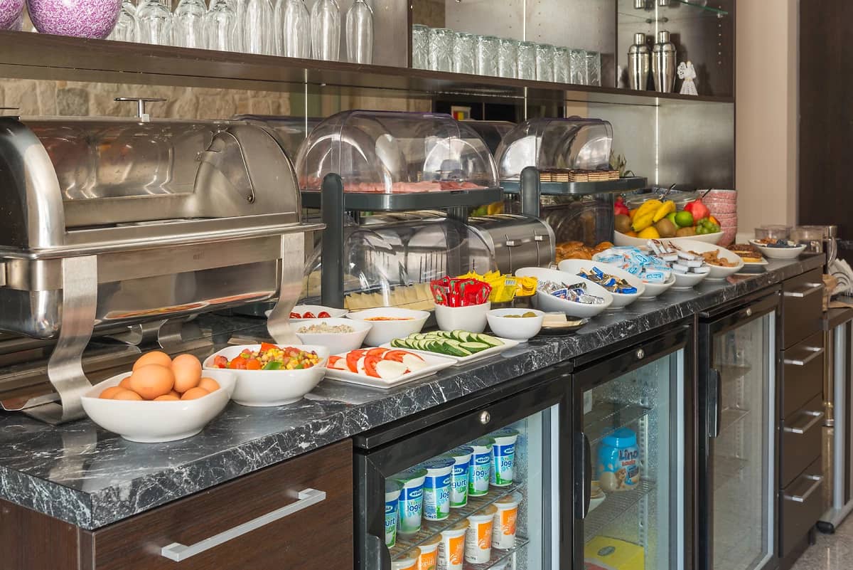 Petit déjeuner, Hôtel Palace Suites Heritage, Split, Croatie