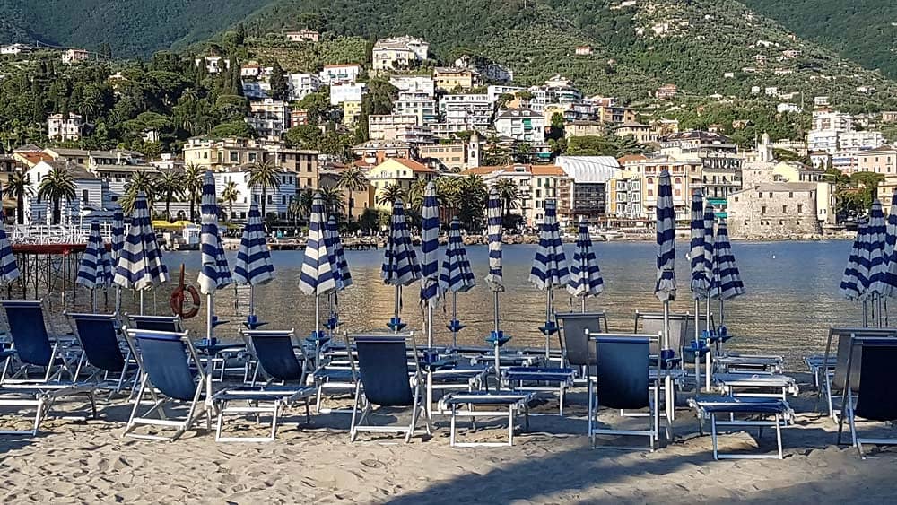 Plage de l'hôtel, Astoria Hotel Rapallo, Ligurie