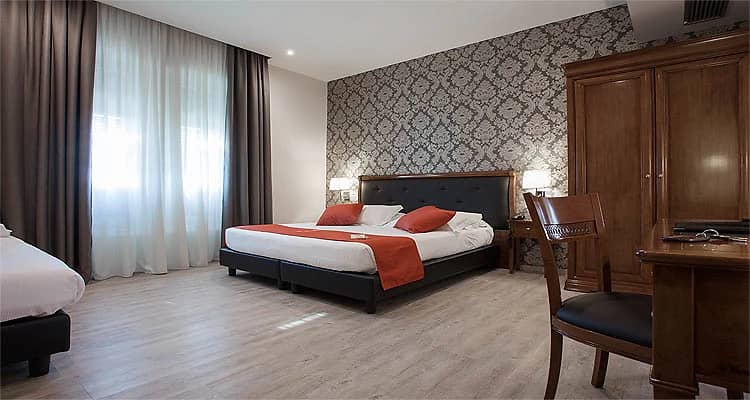 Chambre triple deluxe vue mer, Astoria Hotel Rapallo, Ligurie