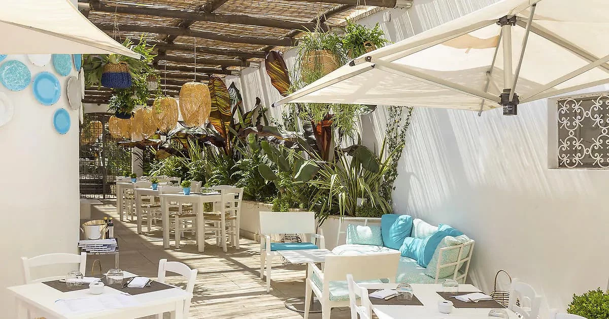 Restaurant, Hotel Villa Blu, Sorrente, Italie