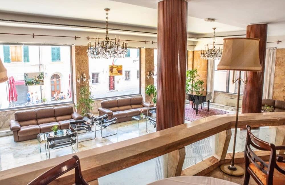 Lounge, Grand Hotel Duomo, Pise