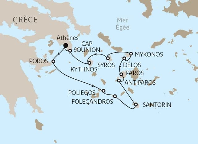 Carte du voyage