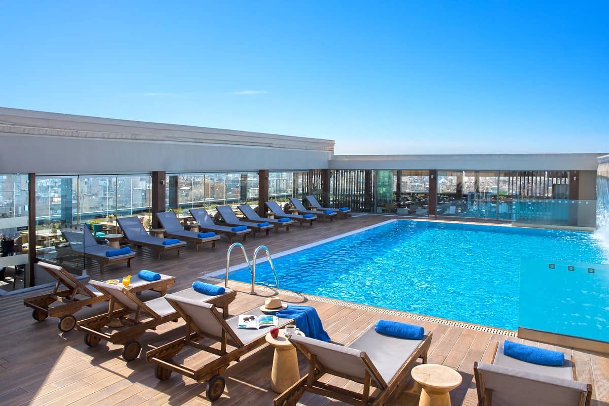 Piscine, Wyndham Grand Athens, Grèce