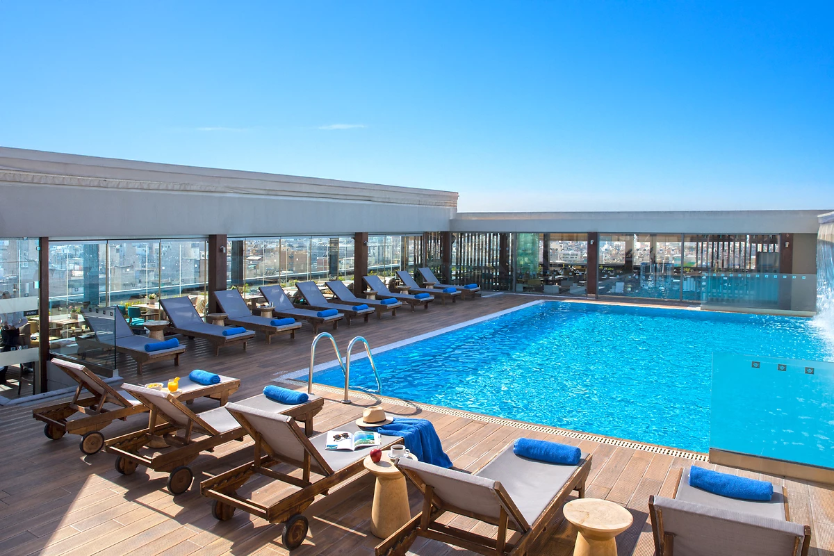 Piscine, Wyndham Grand Athens, Grèce