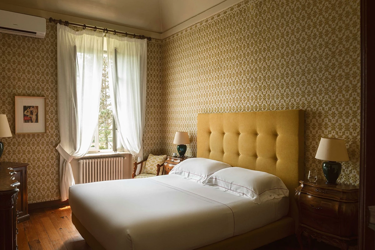 Chambre, La Certosa di Maggiano, Toscane, Italie