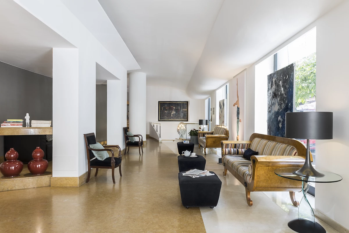 Réception, Plaza Opera, Sicile, Italie