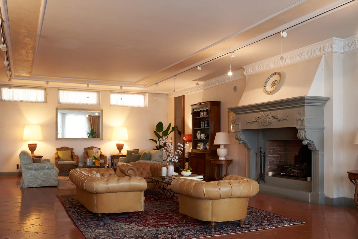 Lounge, Relais Santa Chiara, Toscane, Italie