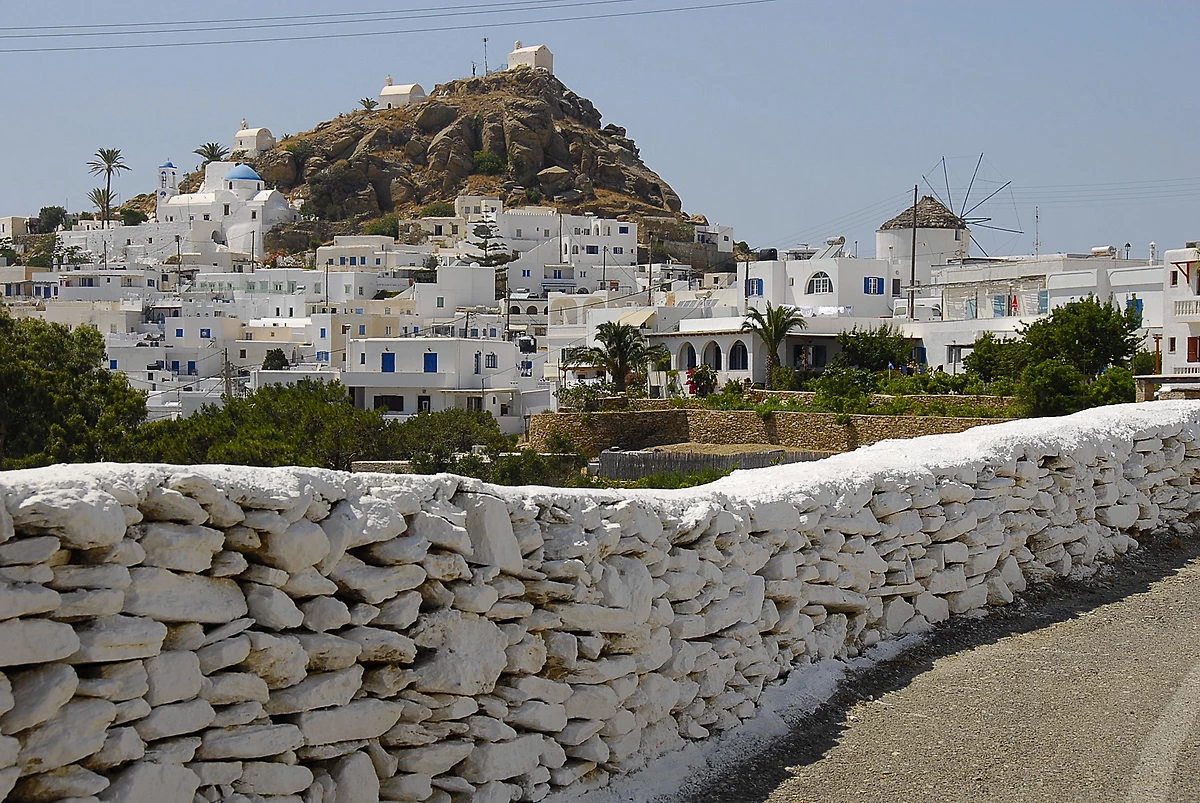 Vieille ville de Chora d'Ios, Grèce