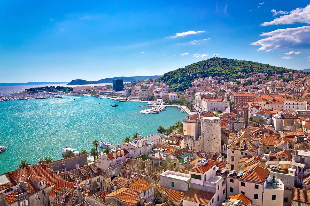 Split, Dalmatie, Croatie