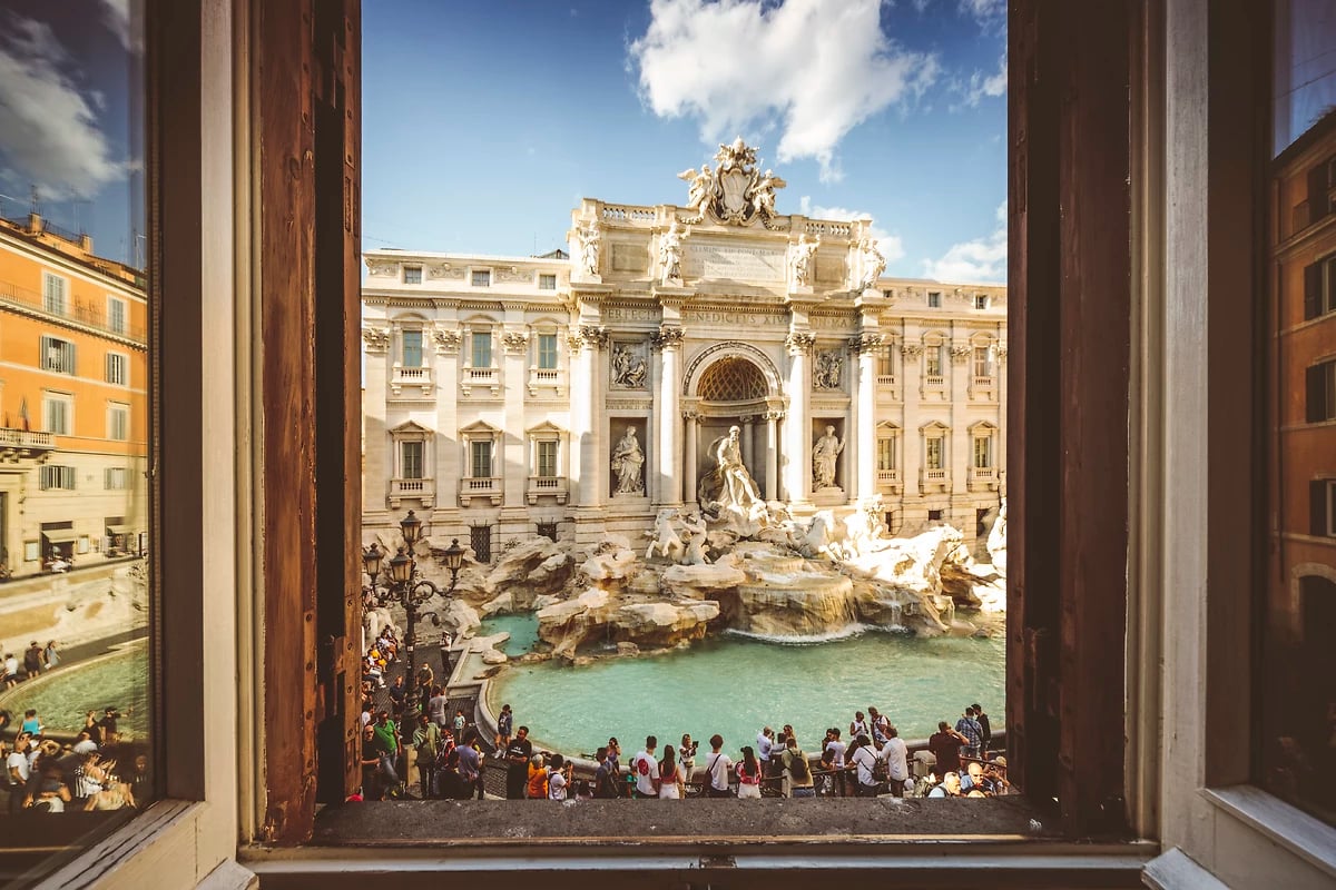 Fontaine de Trevi, Rome, Italie