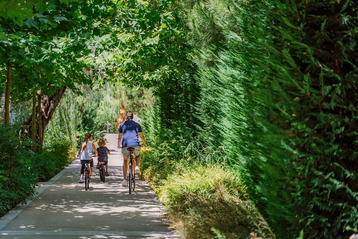 Promenades en VTT, hôtel Ikos Dassia, île de Corfou, Grèce