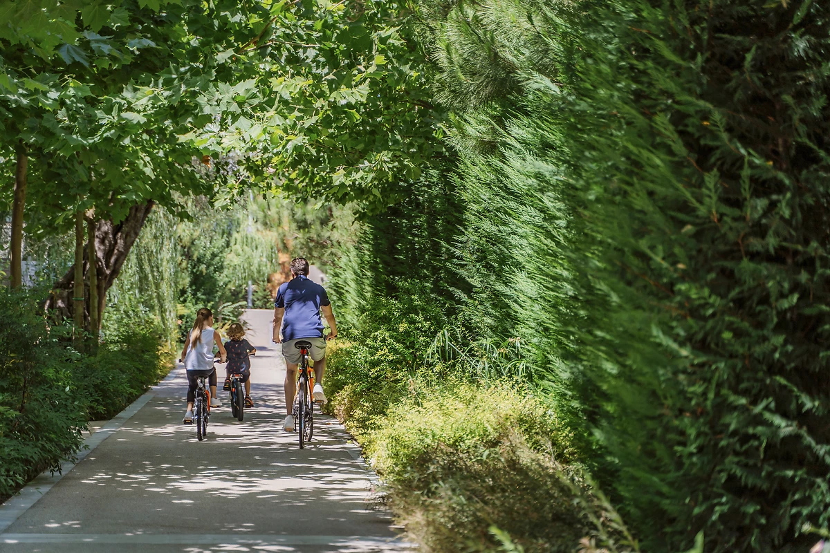 Promenades en VTT, hôtel Ikos Dassia, île de Corfou, Grèce