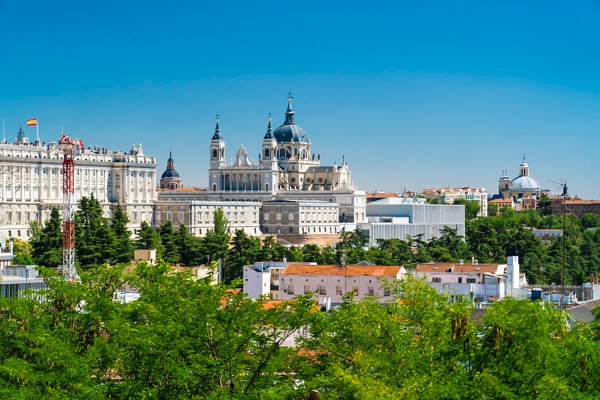 Cathédrale de l'Almudena, Madrid, Espagne
