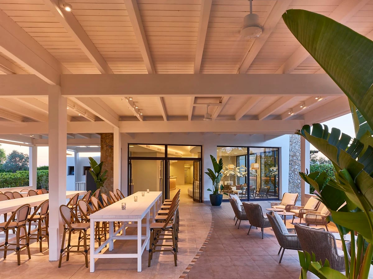 Restaurant, Torreserena, Pouilles, Italie