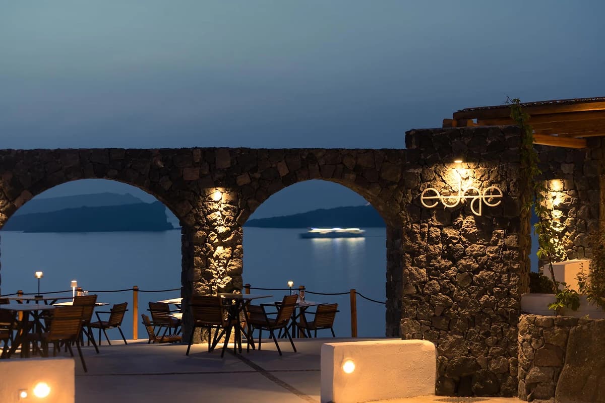 Restaurant The Edge, Goulielmos Hotel & Spa