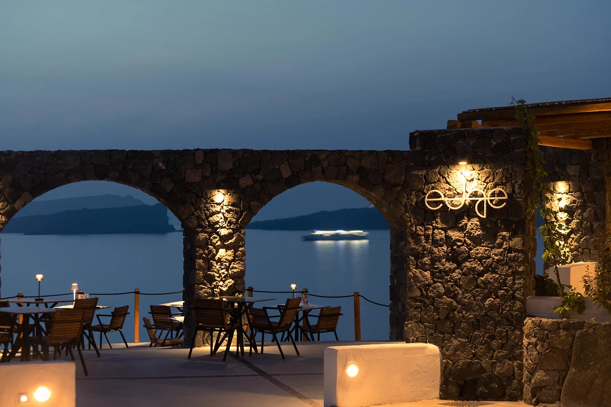 Restaurant The Edge, Goulielmos Hotel & Spa