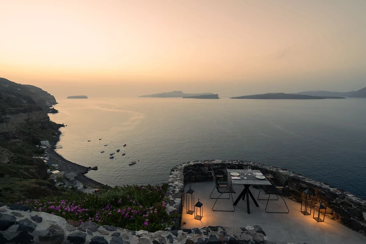 Terrasse privée vue mer, Goulielmos Hotel & Spa