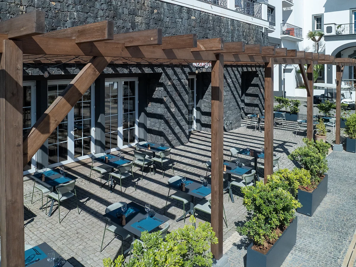 Terrasse du restaurant Sabor, Dreams Madeira Resort, Spa & Marina, Madère, Portugal