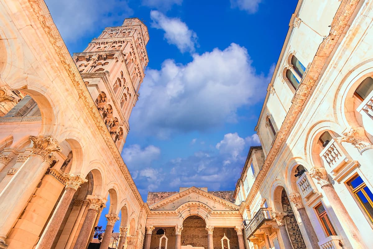 Palais de Dioclétien, Split, Croatie