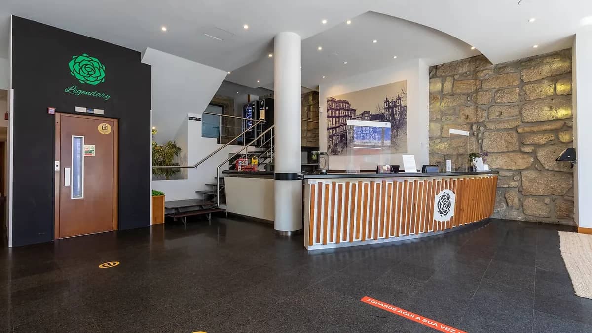 Réception, Legendary Porto Hotel, Porto, Portugal