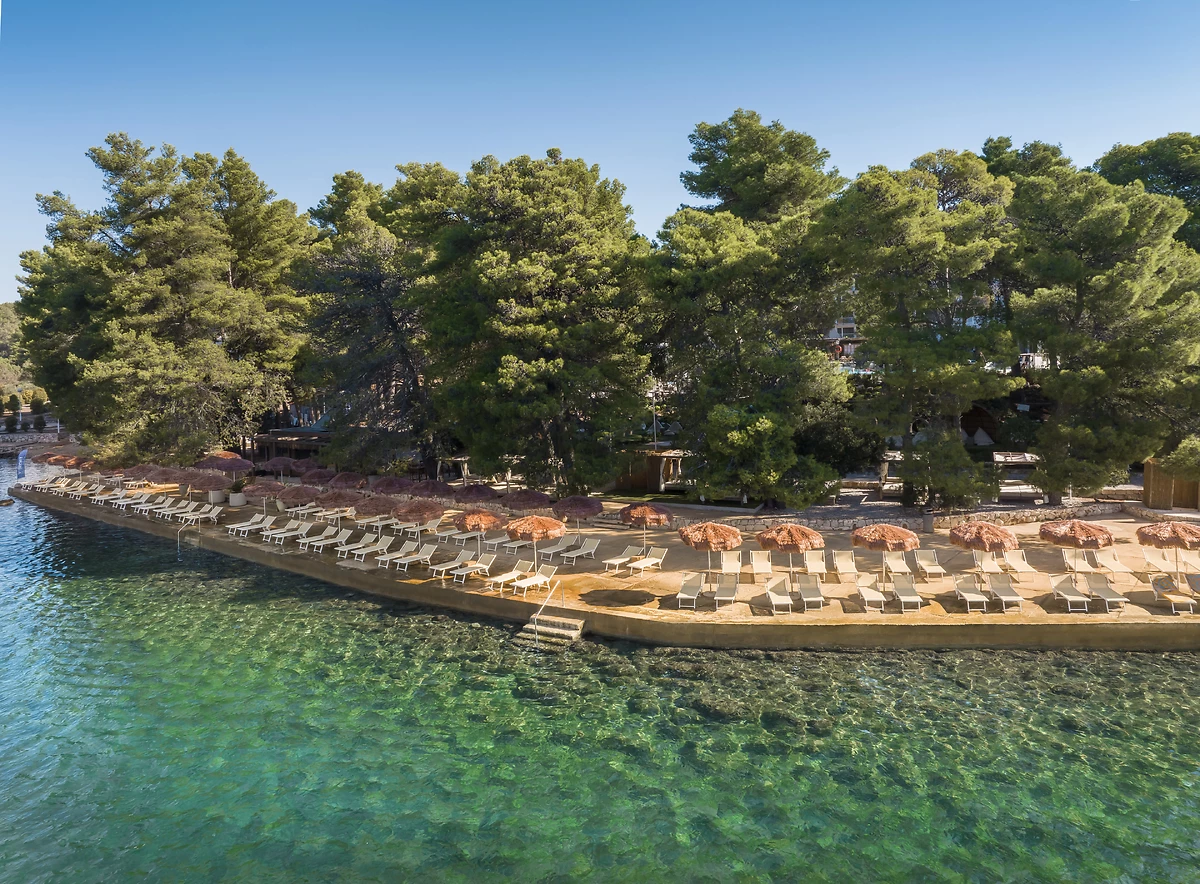 Plage, Valamar Amicor Resort
