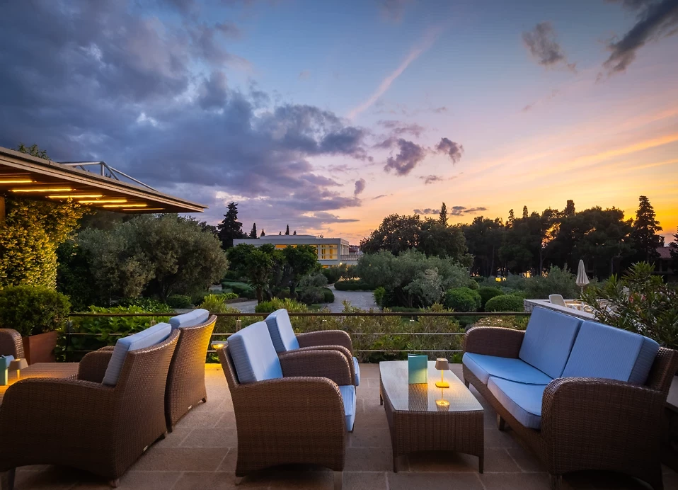 Gusto bar, Aminess Vival Velaris Resort, île de Brač, Croatie