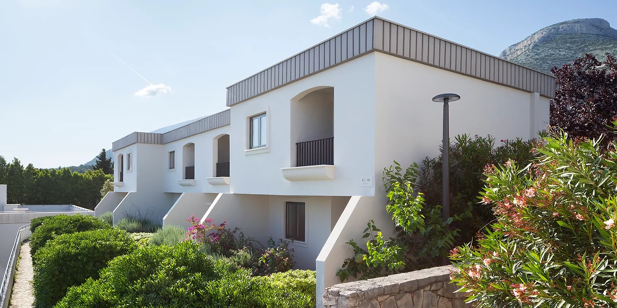 Pavillon du Bluesun Holiday Village Bonaca, île de Brač, Croatie