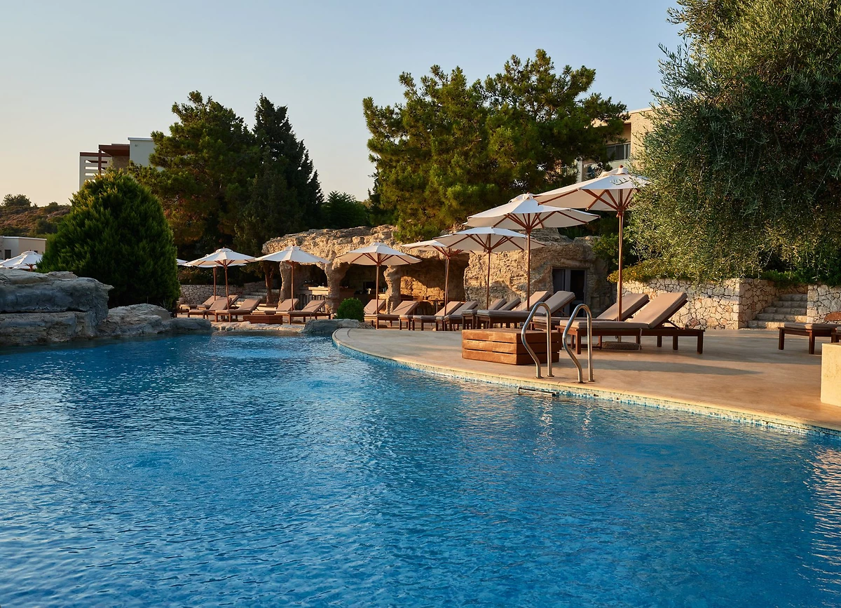 Piscine, Sentido Port Royal Villas & Spa, Rhodes, île du Dodécanèse, Grèce