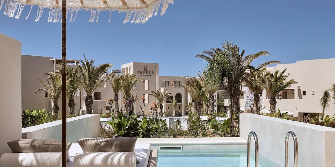 Suite junior supérieure avec piscine privée