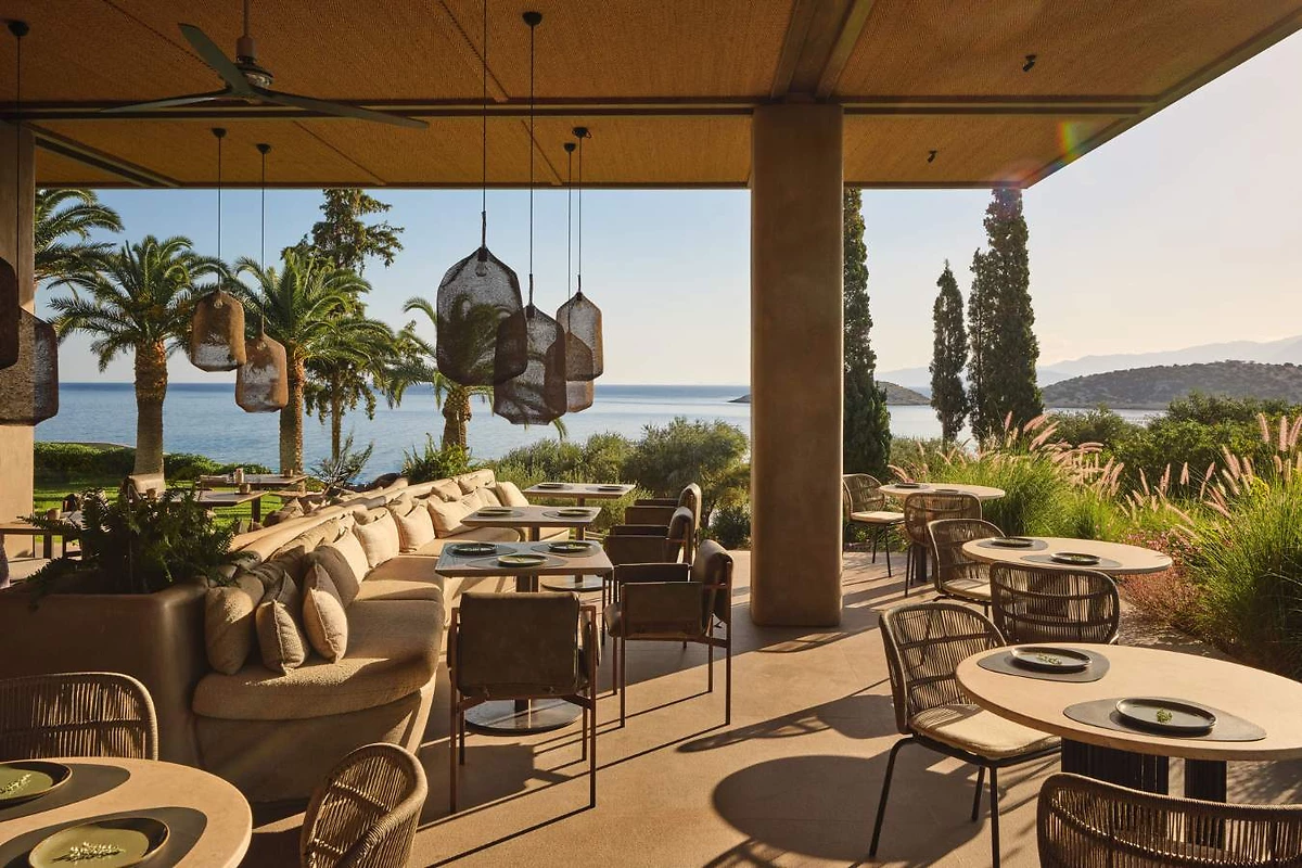 Restaurant Mom, Minos Palace Hotel & Suites, Crète, Grèce