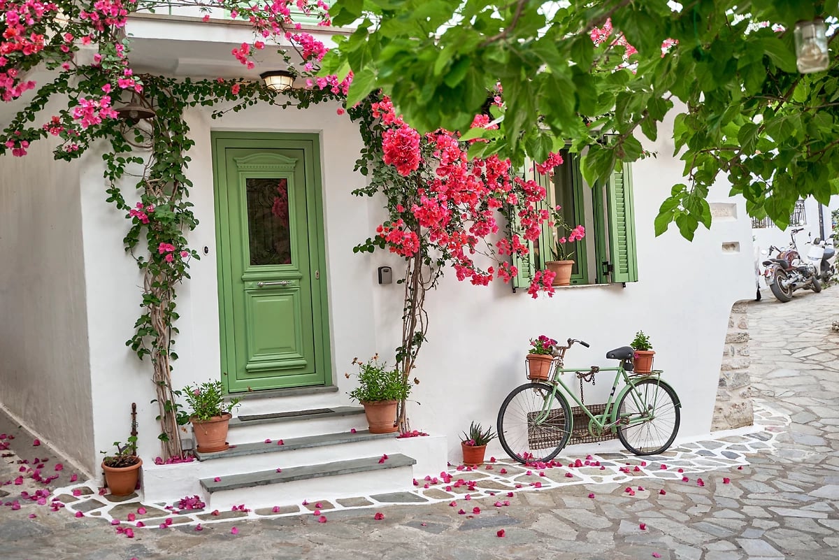 Ruelle, Skiathos, Sporades, Grèce