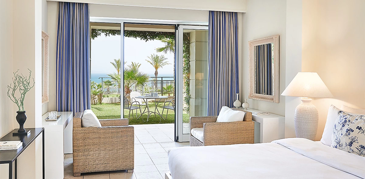 Chambre supérieure famille vue mer