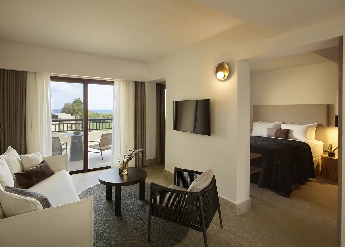Chambre deluxe vue mer latérale