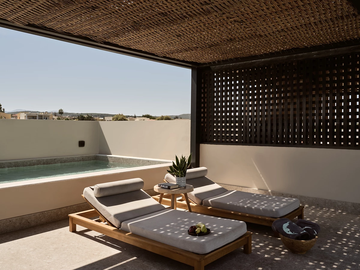 Suite panorama vue mer avec piscine privée