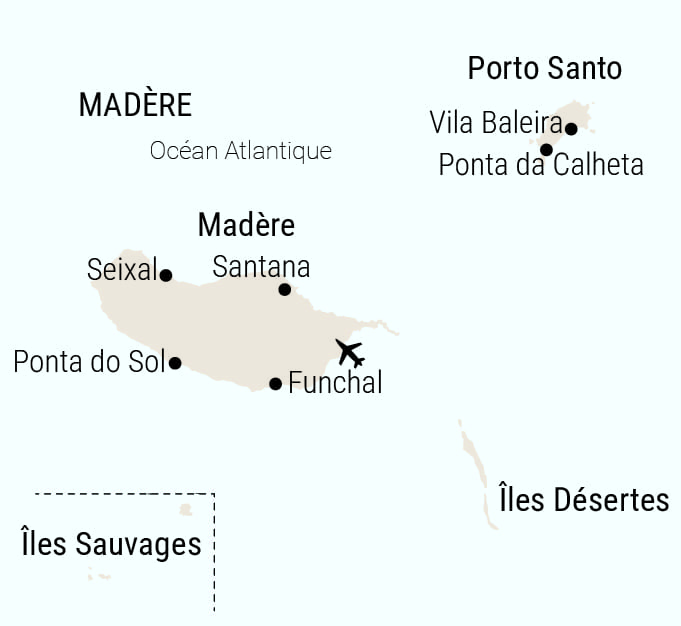 carte Madère