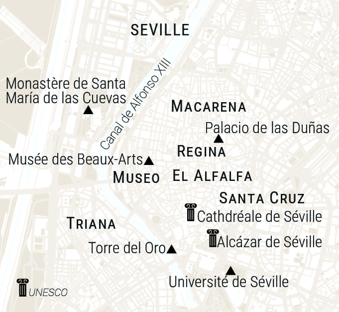 carte séville