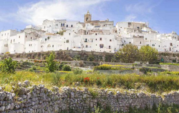 vue ostuni pouilles