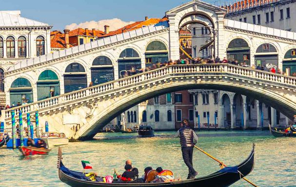 gondole pont rialto