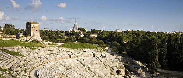 Syracuse, amphithéâtre, Sicile