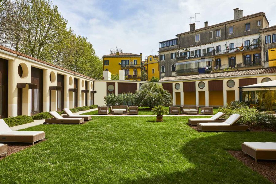 Jardin, Hotel Indigo Venice - Sant'Elena, Venise, Italie