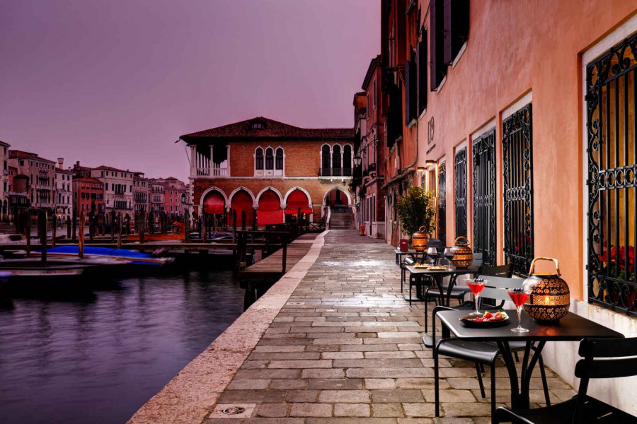 Entrée, Hotel L'Orologio Venezia, Venise, Italie