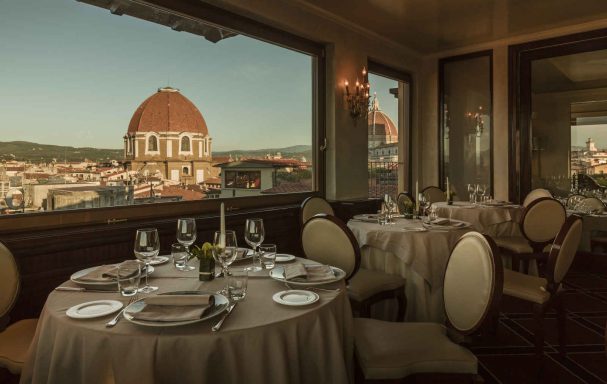 Restaurant Terrasse Brunelleschi, Grand Hotel Baglioni, Florence