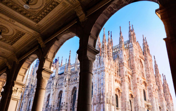 Vue du Duomo de Milan