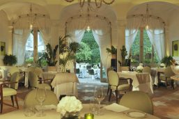 Restaurant, Hotel de Russie, Rome, Italie