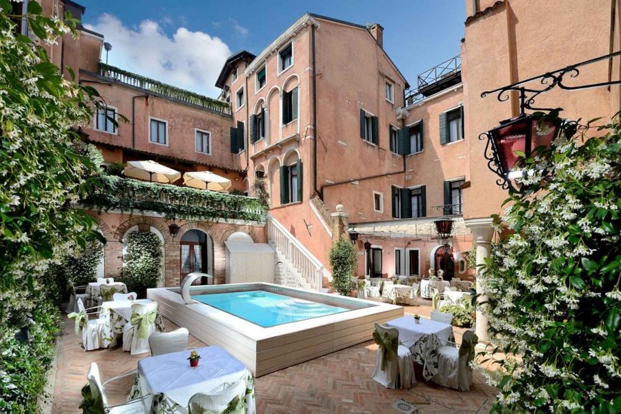 Piscine, Hotel Giorgione, Venise, Italie