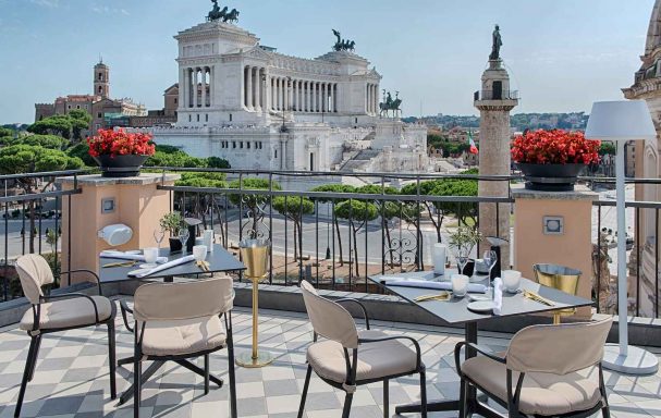 Terrasse avec vue, NH Collection Roma Fori Imperiali