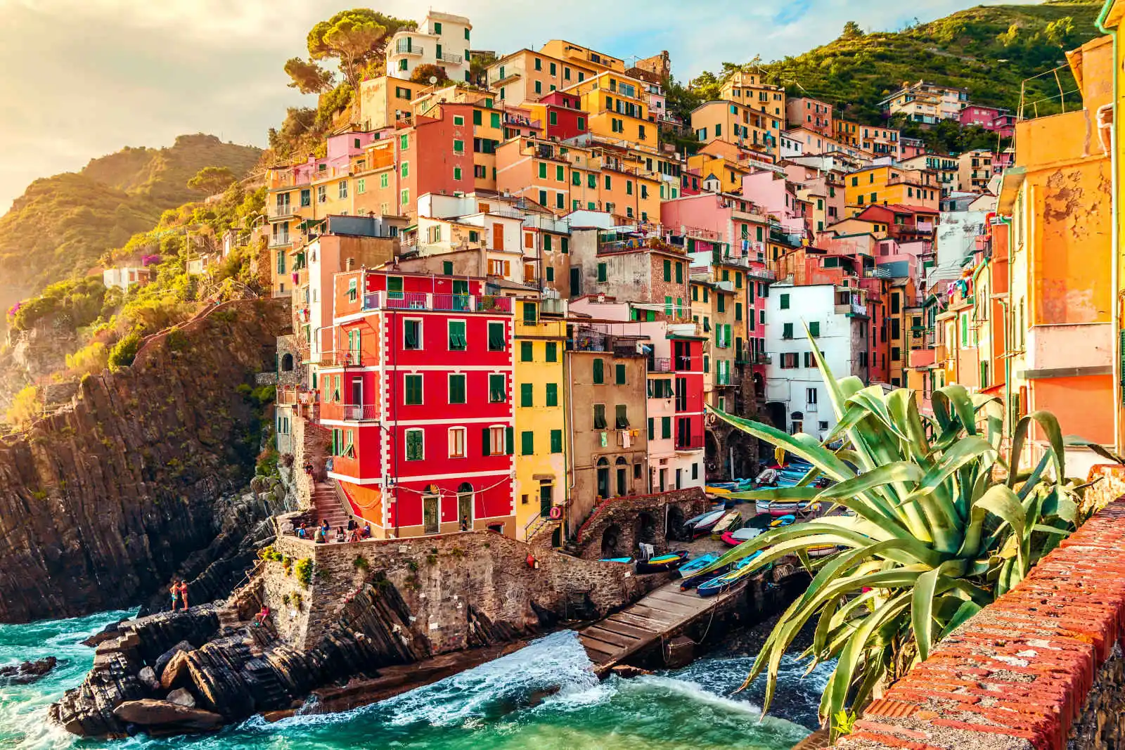 Riomaggiore, Cinque Terre, Lingurie, Italie