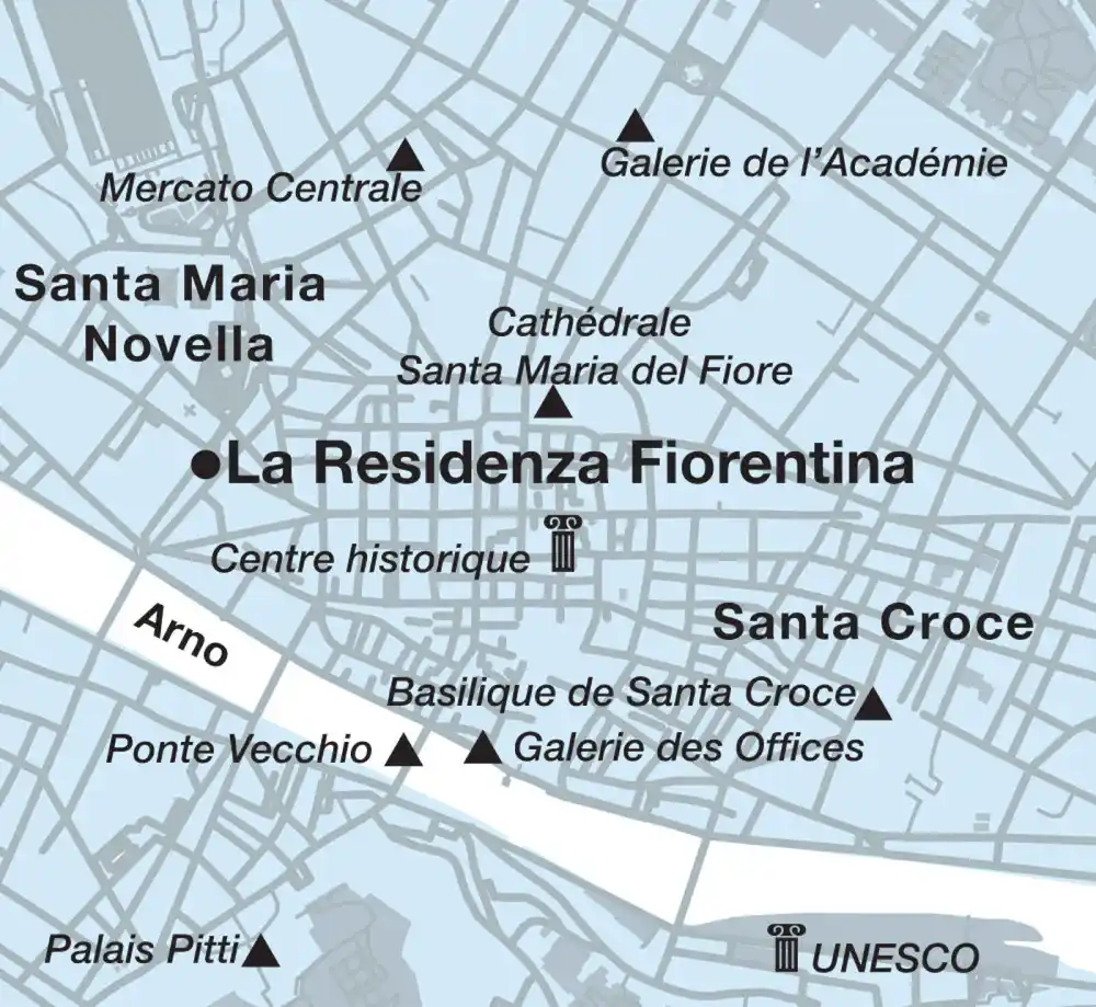 Carte, Florence art et renaissance, Italie