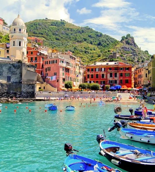 Port de Vernazza, Cinque Terre, Ligurie, Italie