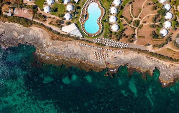 Plage, Torre Cintola Greenblu Sea Emotions, Pouilles, Italie